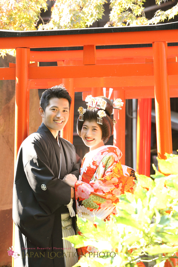 泰國來的T&W夫婦(拍攝地:京都)